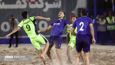 قهرمانی گلساپوش در لیگ برتر فوتبال ساحلی