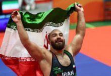 امیرحسین  زارع قهرمان سنگین وزن جهان شد/ دو طلای کشتی آزاد ایران در روز دوم