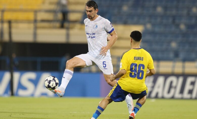آمار دیدار استقلال مقابل الغرافه از نگاه AFC