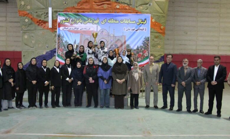 فارس قهرمان رقابت‌های منطقه‌ای کونگ‌فو بانوان کشور در سمنان شد