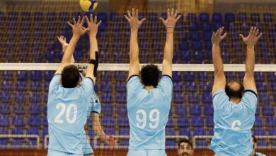 بازیکن تیم والیبال سپاهان: هدف‌مان صعود به پلی‌آف است