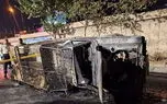 واژگونی مرگبار پیکان‌وانت در بزرگراه شهید بابایی؛ راننده جان باخت